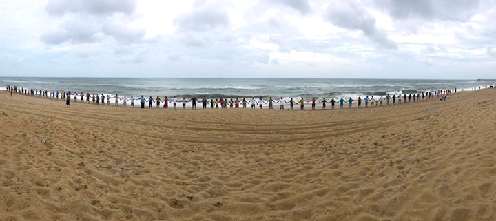 Outer Banks events - Hands Across the Sand - offshore drilling