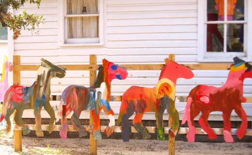 Paint A Wooden Mustang - Outer Banks Events