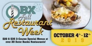 Outer Banks events - Fall Restaurant Week