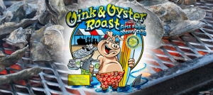 Outer Banks events - charity BBQ - oyster roast