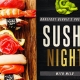 Outer Banks restaurant specials - sushi and ramen at Barefoot Bernies