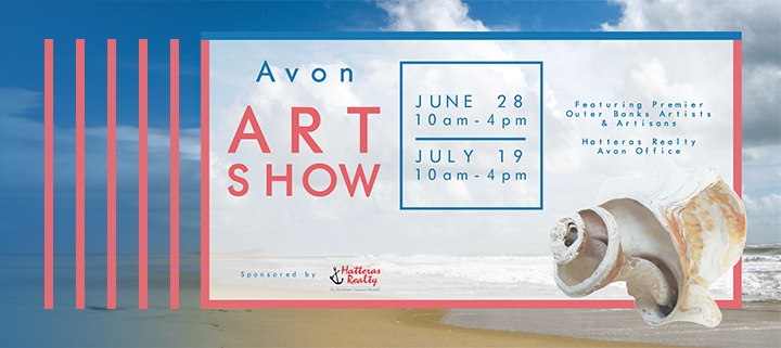 Outer Banks events - Avon art show