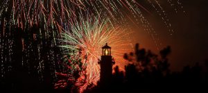 Outer Banks 4th of July fireworks Historic Corolla Park Whalehead Club