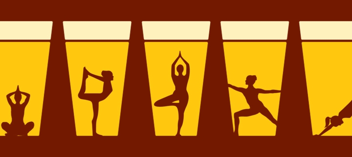 Outer Banks restaurant events - beer yoga - Outer Banks Brewing Station