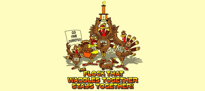 Outer Banks events - Thanksgiving 5k race - OBX GoFar Turkey Trot