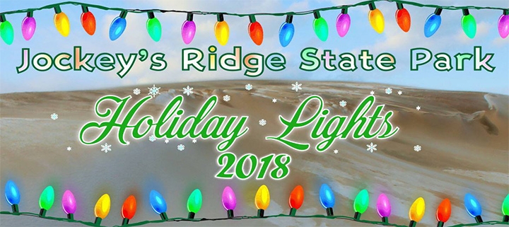 Outer Banks events - Jockey's Ridge State Park Holiday Lights