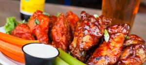 Outer Banks restaurant specials - wings - football
