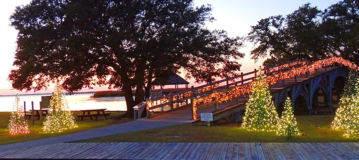 Outer Banks holiday events - Whalehead Candlelight Christmas - Corolla tours
