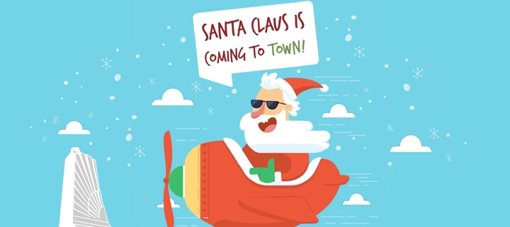 Outer Banks events - meet Santa - Kill Devil Hills Town Hall