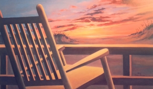 Outer Banks art exhibit - James Melvin - Dare County Arts Council gallery