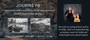 Outer Banks events - Journeys photography exhibit concert - Dare County Arts Council