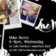 Outer Banks Events - live music - Mike Norris - Cafe Pamlico