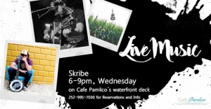 Outer Banks Events - live music - Skribe - Cafe Pamlico