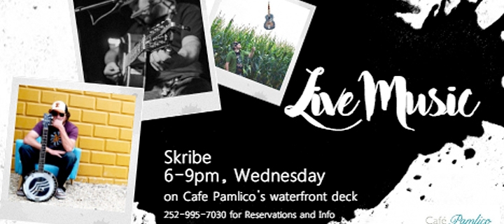 Outer Banks Events - live music - Skribe - Cafe Pamlico