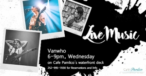 Outer Banks Events - live music - Vanwho - Cafe Pamlico