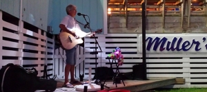 Outer Banks live music - Steve Hauser - Miller's Restaurant