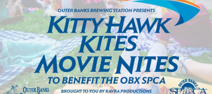 Outer Banks events - movie night - Outer Banks Brewing Station - Kitty Hawk Kites - OBXSPCA