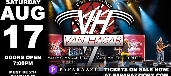 Outer Banks rock concerts - Van Halen tribute band - Van Hagar - Paparazzi OBX