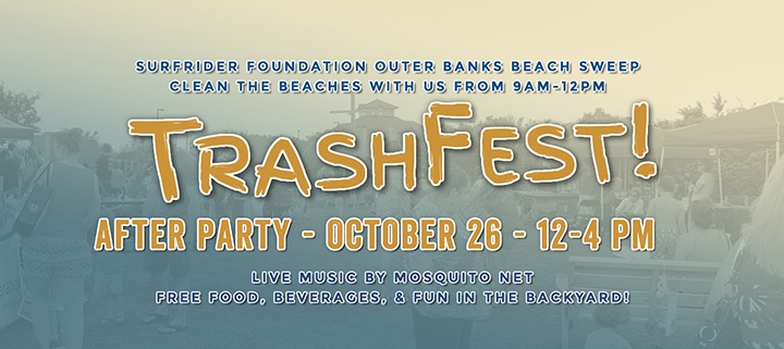 Outer Banks Beach Sweep cleanup - Trashfest - Brewing Station