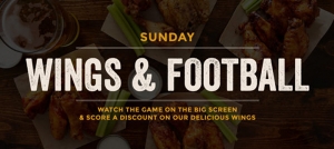 Outer Banks restaurant specials - football - wings - Brewing Station