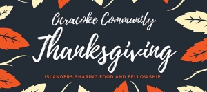 Outer Banks Thanksgiving - Ocracoke Disaster Relief fundraiser dinner