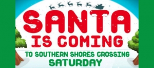 outer Banks Southern Shores Crossing event - Photos with Santa