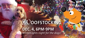 Outer Banks holiday events - Dogs - Winter Lights - Elizabethan Gardens