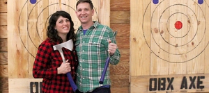 Outer Banks sports - Axe Throwing League at Jumpmasters