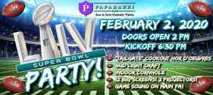 Outer Banks Super Bowl LIV Party at Paparazzi OBX