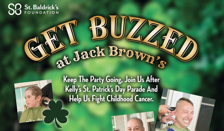 Outer Banks events - childhood cancer - OBX Shave Riders - Jack Browns - St. Patrick's Day